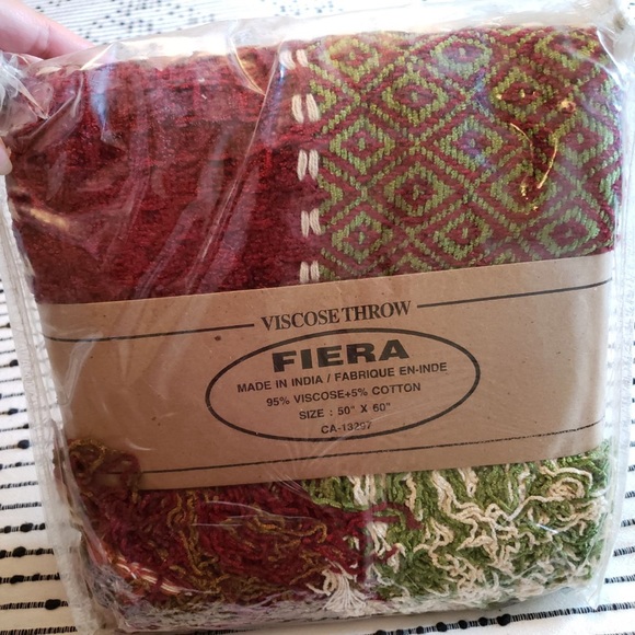 Chenille Throw/Blanket - Picture 1 of 2